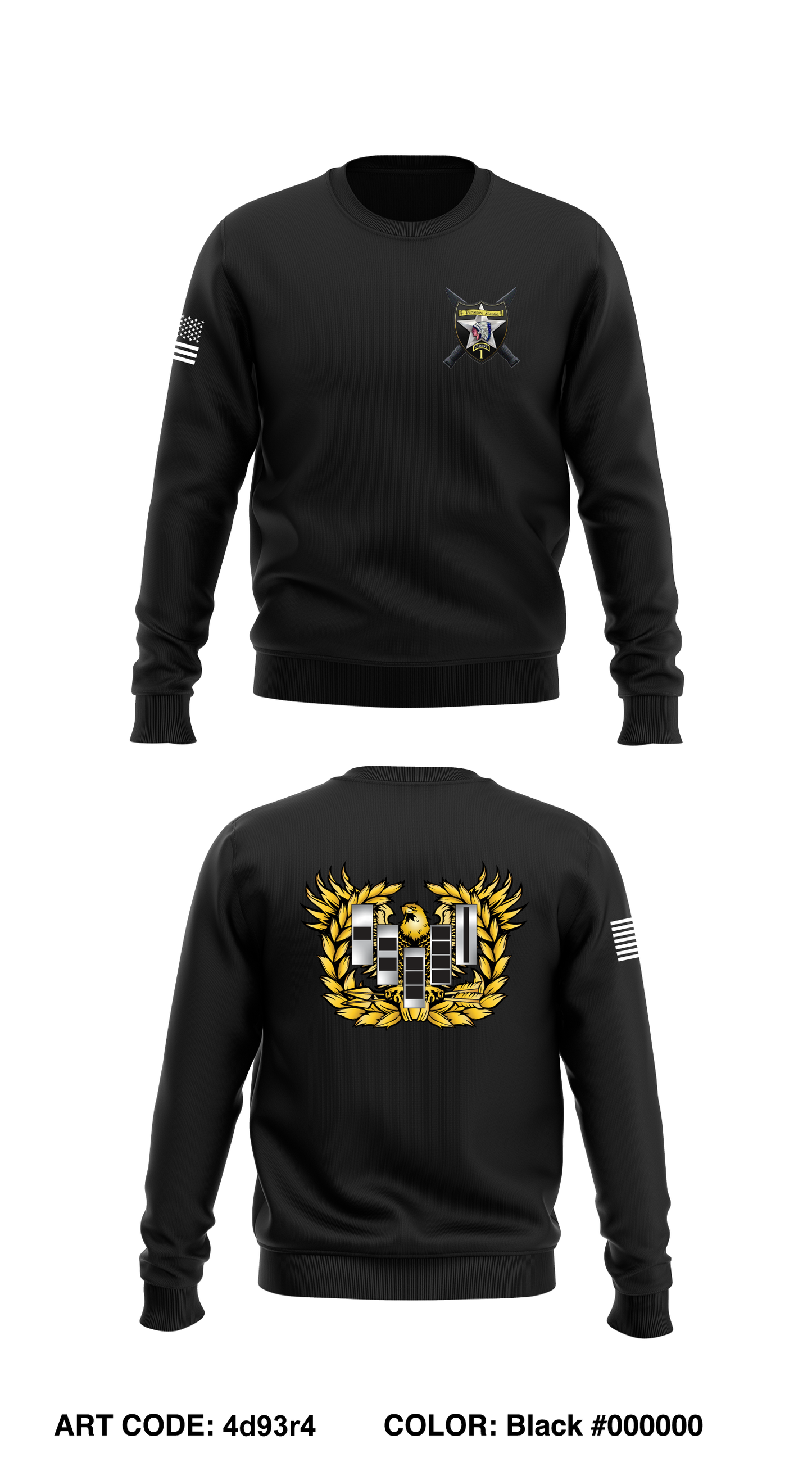1-2 SBCT Core Men's Crewneck Performance Sweatshirt - 4d93r4