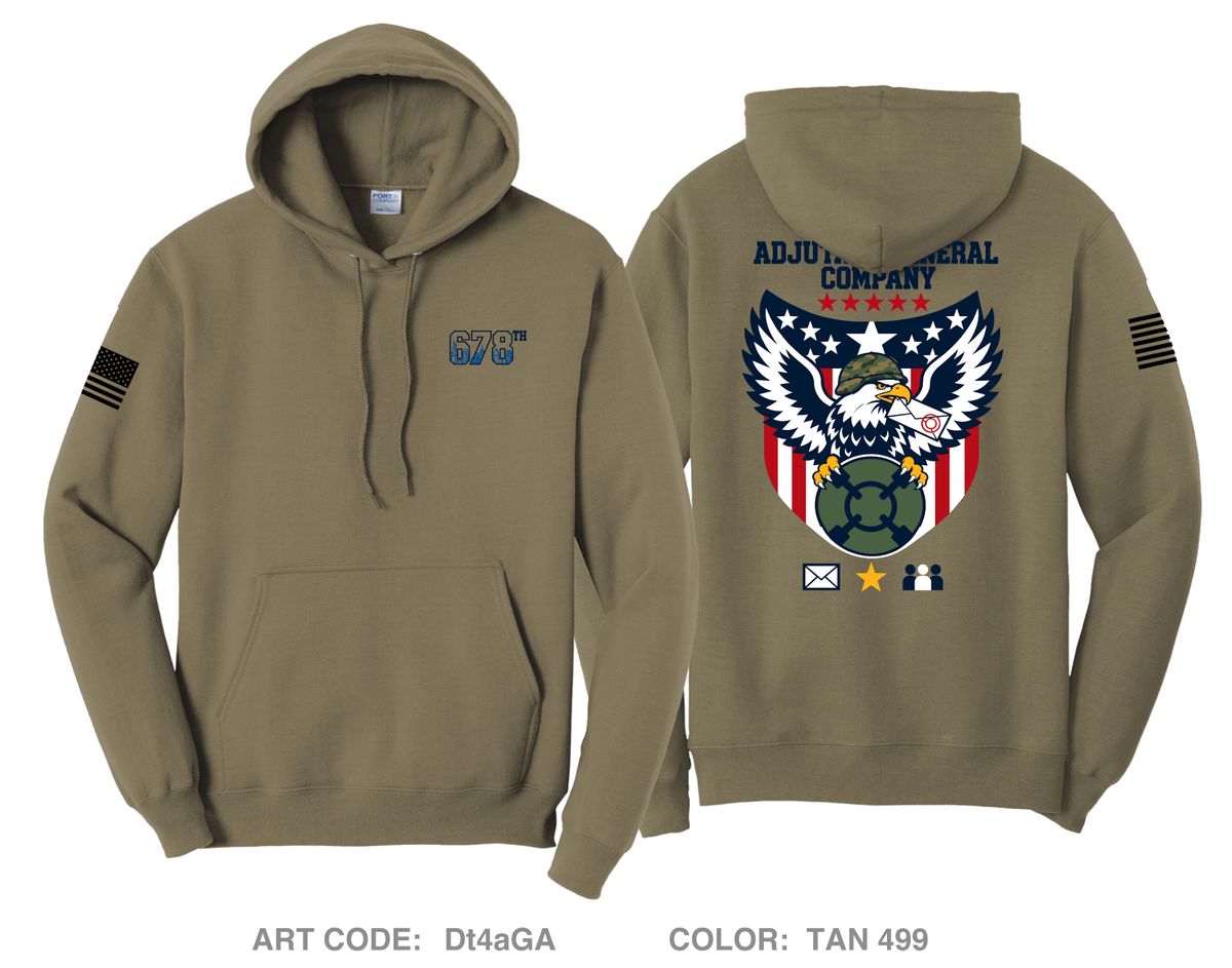 678th AG Comfort Unisex Hooded Sweatshirt - Dt4aGA