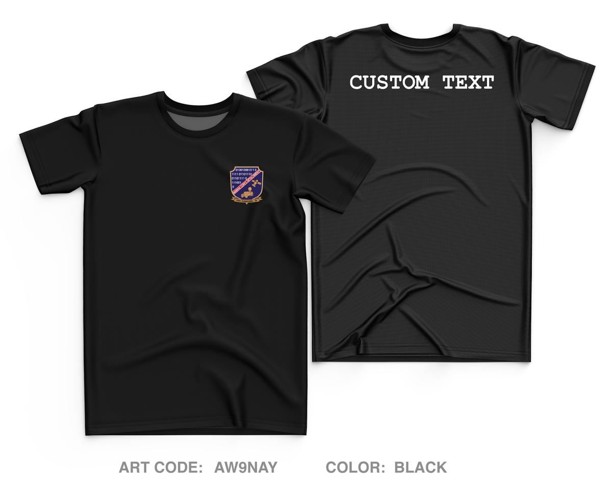 CUSTOM Marine Detachment Fort Gordon Core Men's SS Performance Tee - AW9NAY