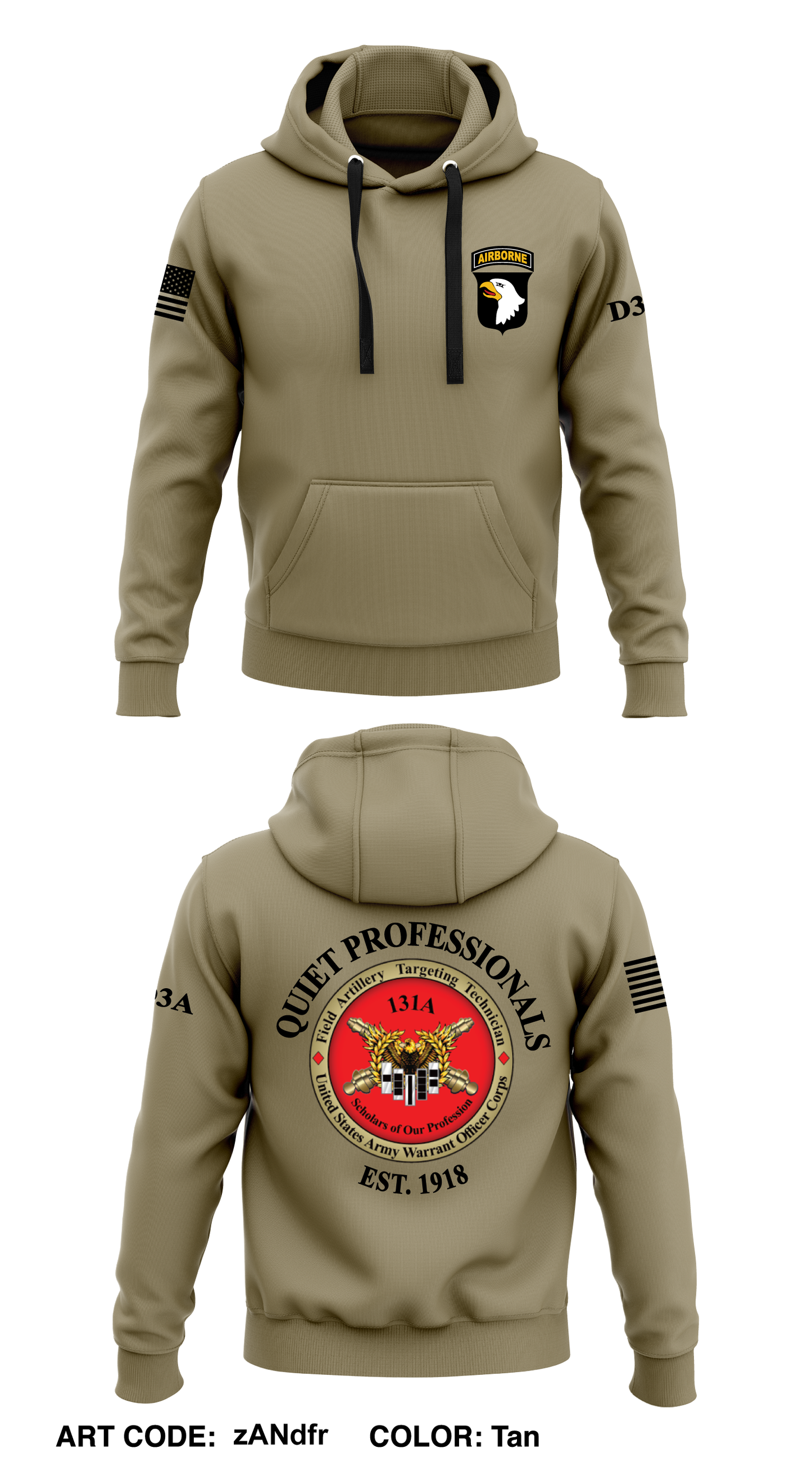 11ST ABDV (AASLT), 131A Targeting Technicians Core Men's Hooded Performance Sweatshirt - zANdfr