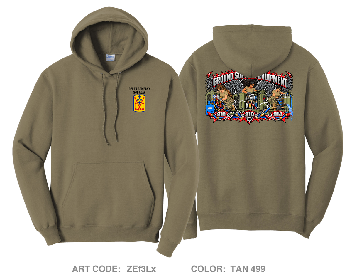5-4 ADAR Fundraising Collection Comfort Unisex Hooded Sweatshirt - ZEf3Lx