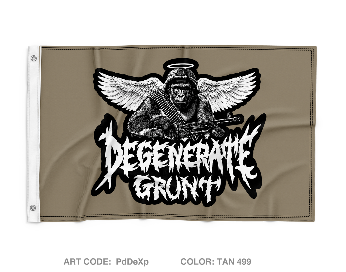 Degenerate 2-116 Wall Flag - PdDeXp