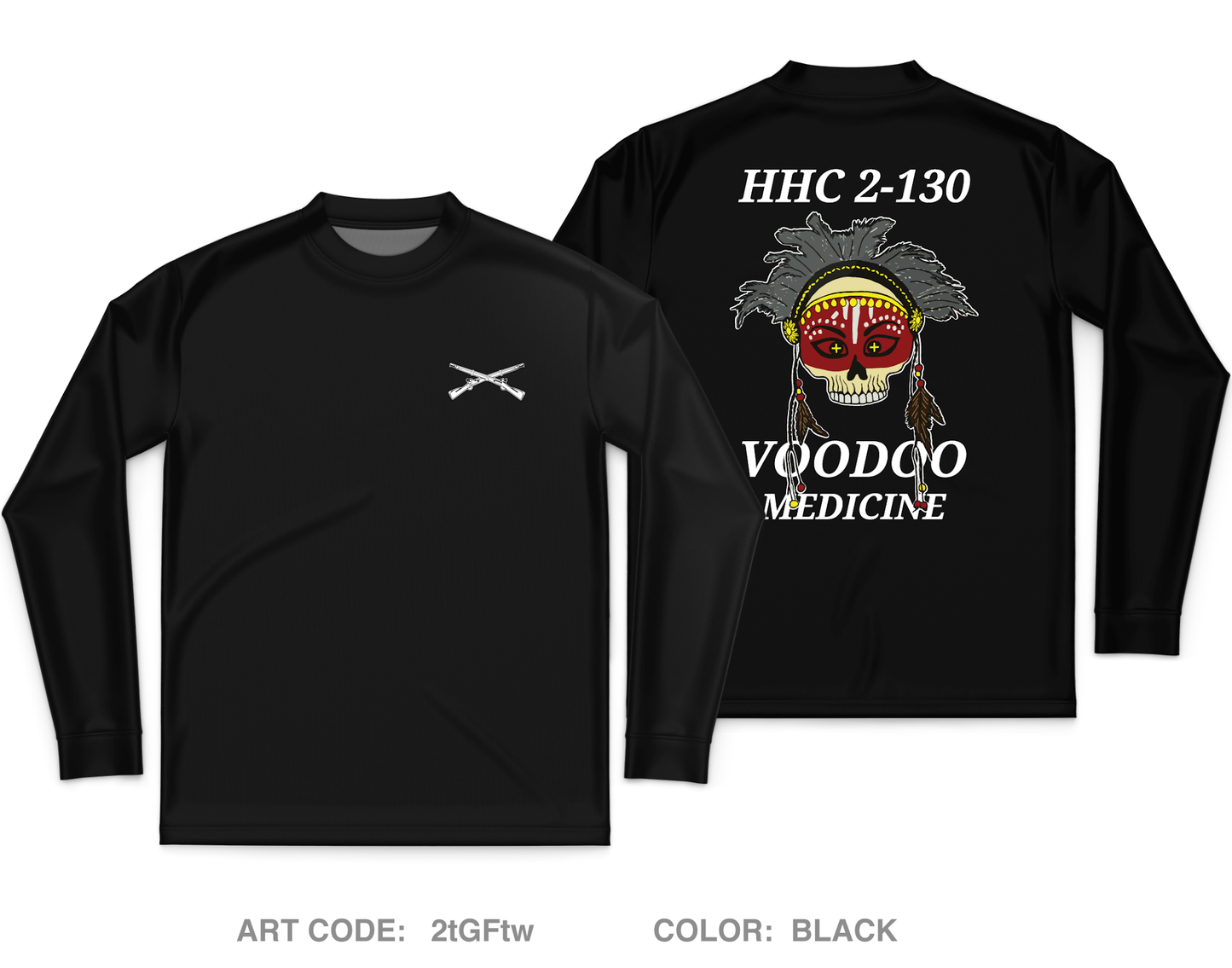 HHC 2-130 IN Medics Core Men's LS Performance Tee - 2tGFtw