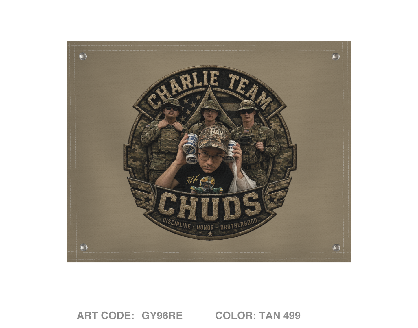 233rd Charlie Team Banner Flag - GY96RE