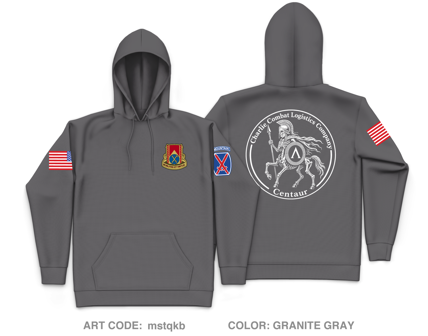 C-CLC Core Men's Hooded Performance Sweatshirt - mstqkb