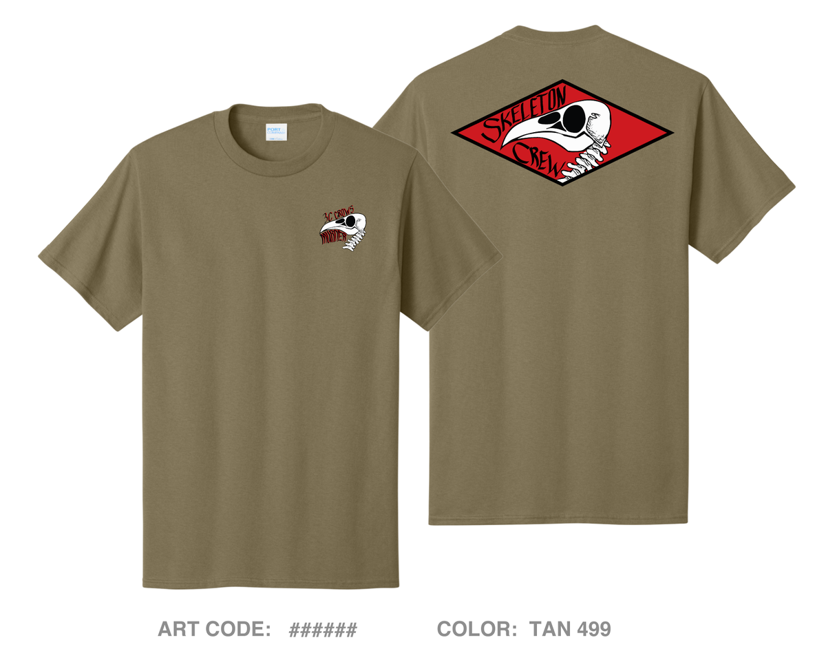 Crow PLT/3-319 AFAR Comfort Unisex Cotton SS Tee - dhaSPh