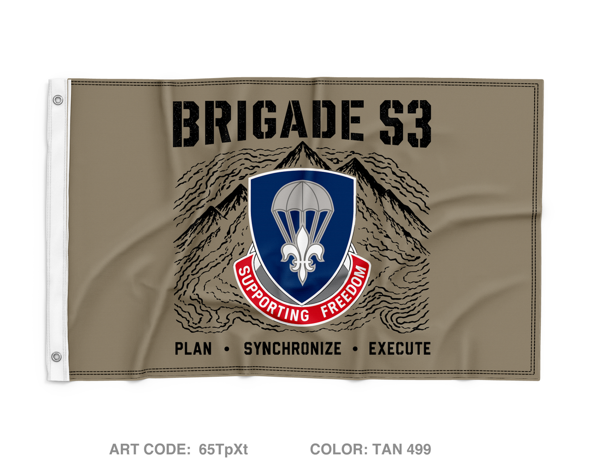 ADSB S3 Wall Flag - 65TpXt
