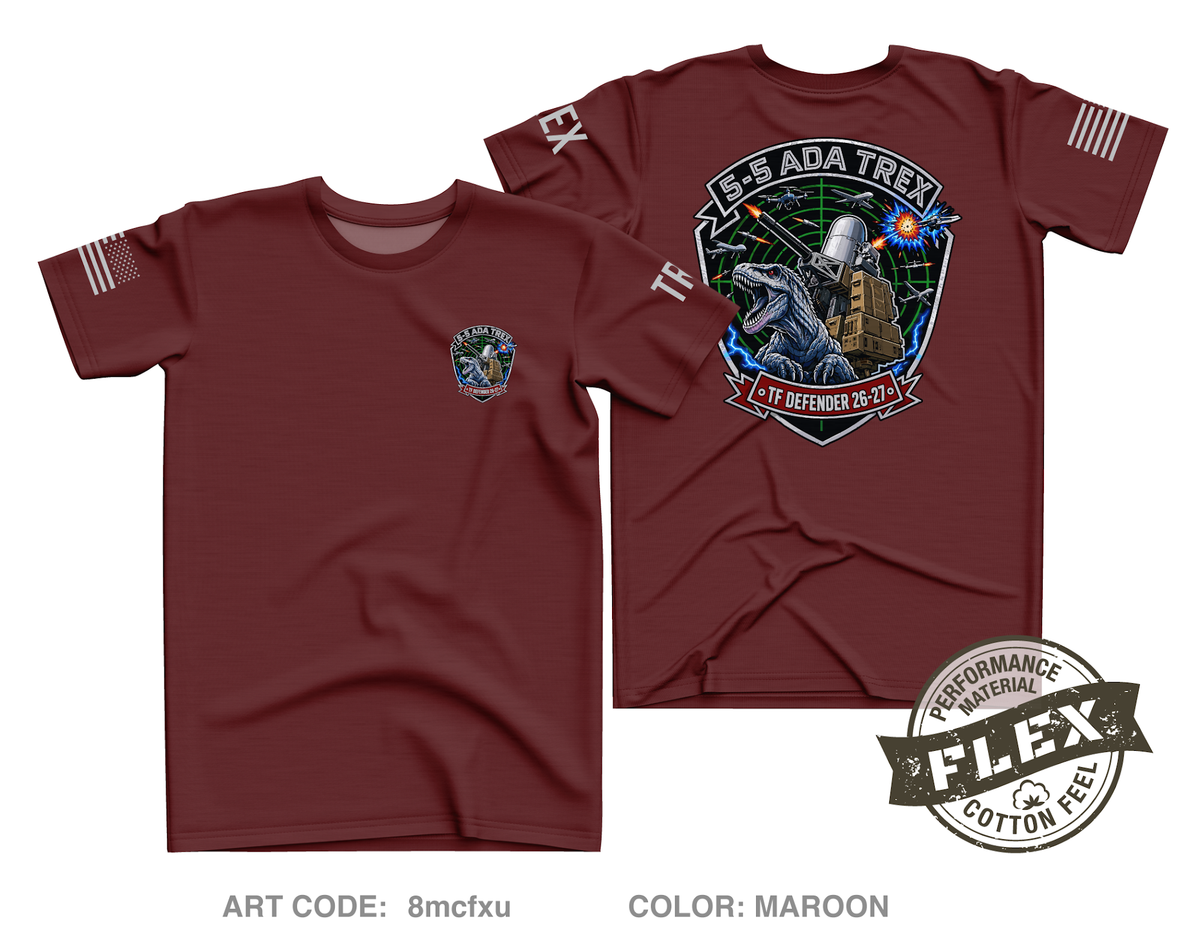 5-5 ADA BN Core Men's SS Flex Performance Tee - 8mcfxu