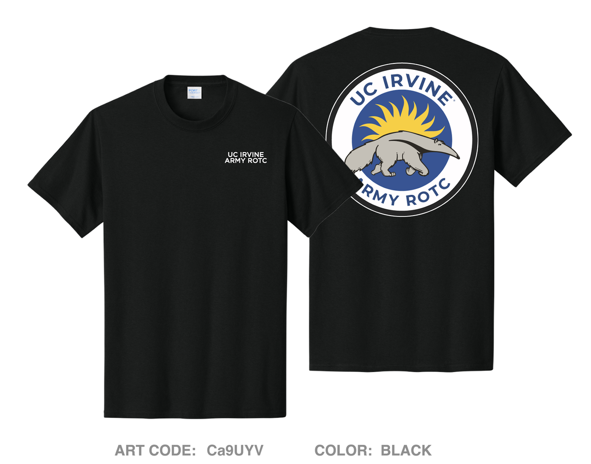 UCI Army ROTC Fundraising Collection Comfort Unisex Cotton SS Tee - Ca9UYV