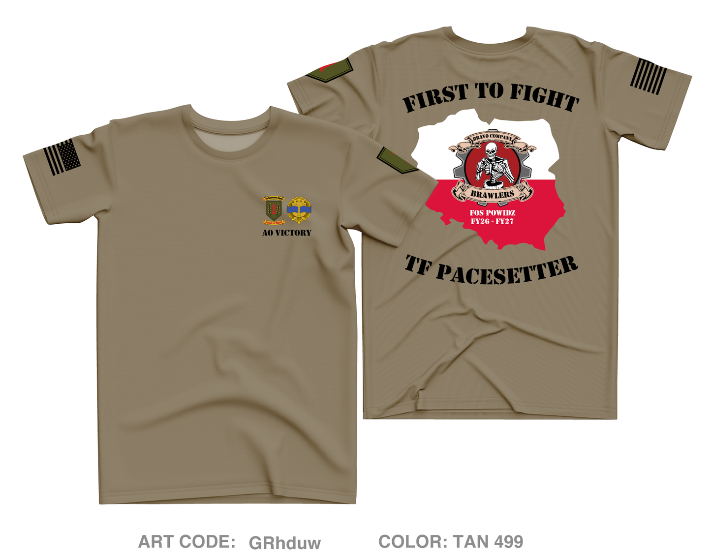 B Co, 541st DSSB, 1 IDSB Core Men's SS Performance Tee - GRhduw