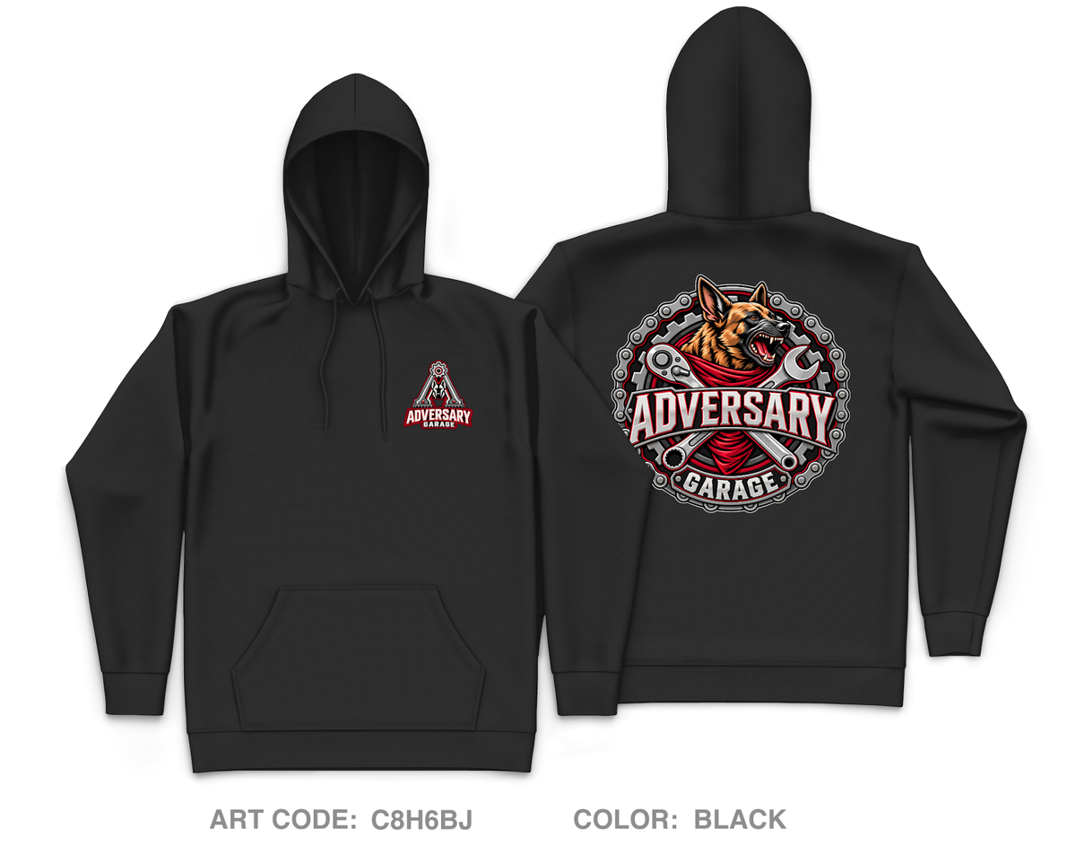 Adversary garage Core Men's Hooded Performance Sweatshirt - C8H6BJ