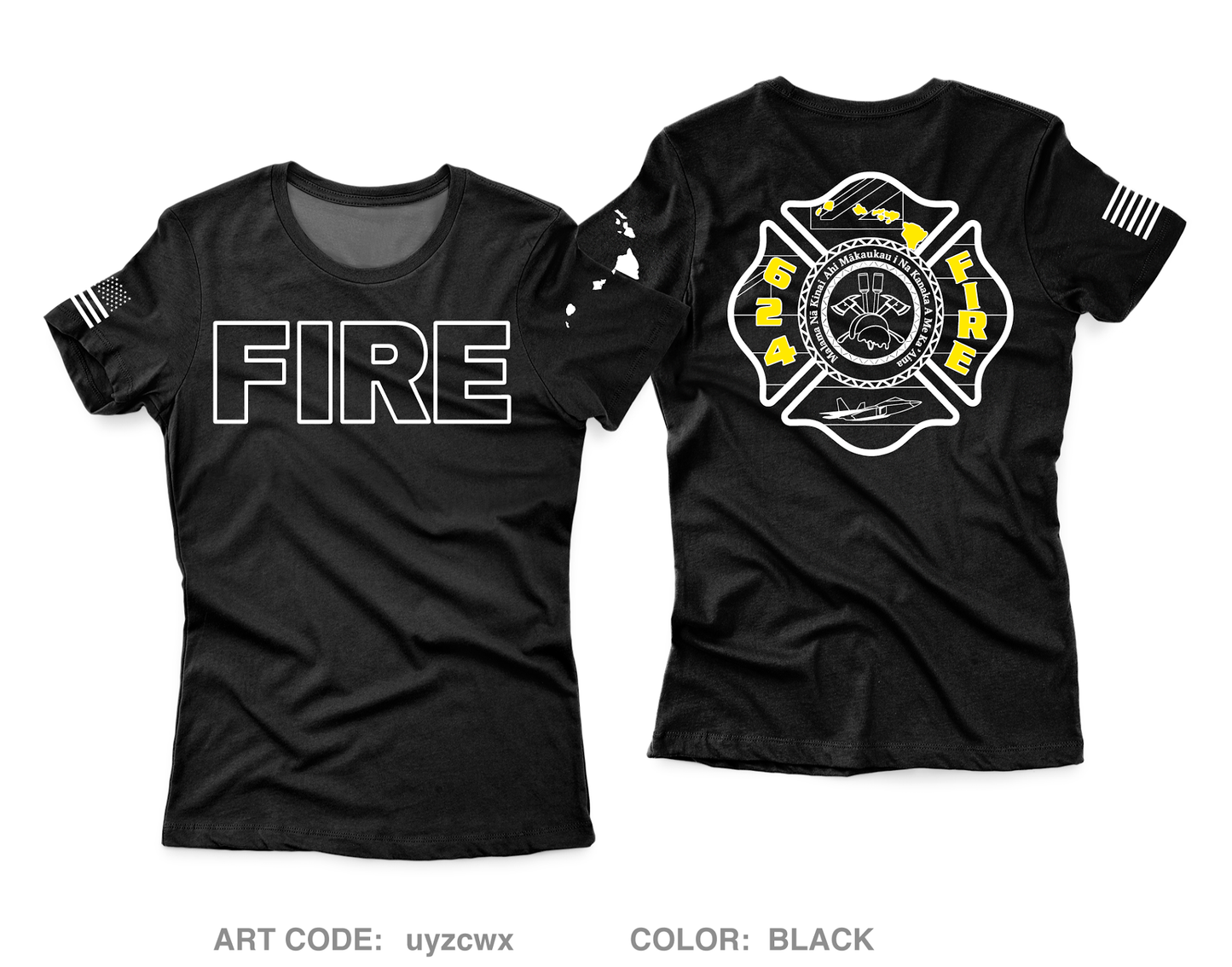 624 FIRE Fundraising Collection Core Women's SS Performance Tee - uyzcwx