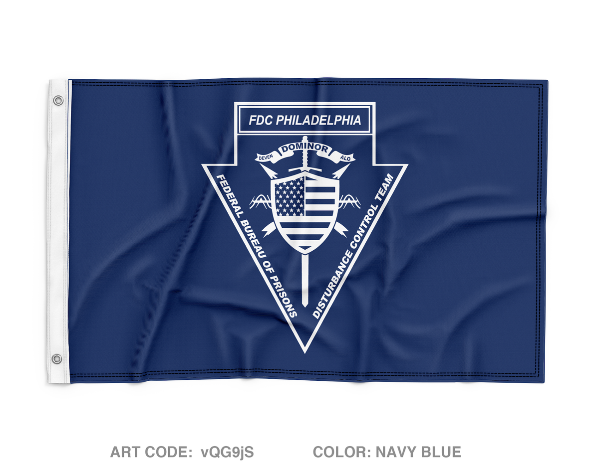 FDC Philadelphia DCT Wall Flag - vQG9jS