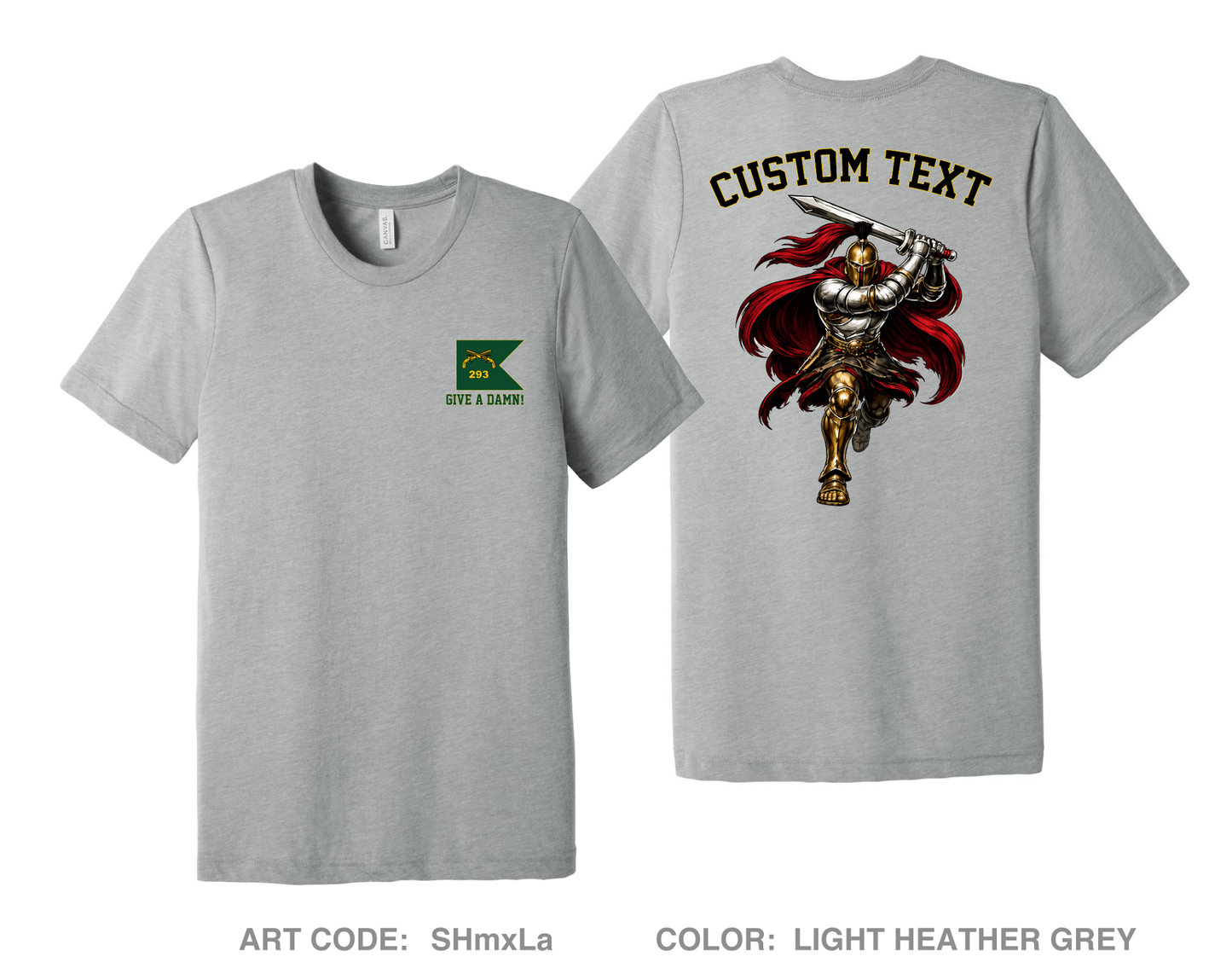 CUSTOM 293D Military Police Company Comfort Unisex Triblend SS Tee - SHmxLa