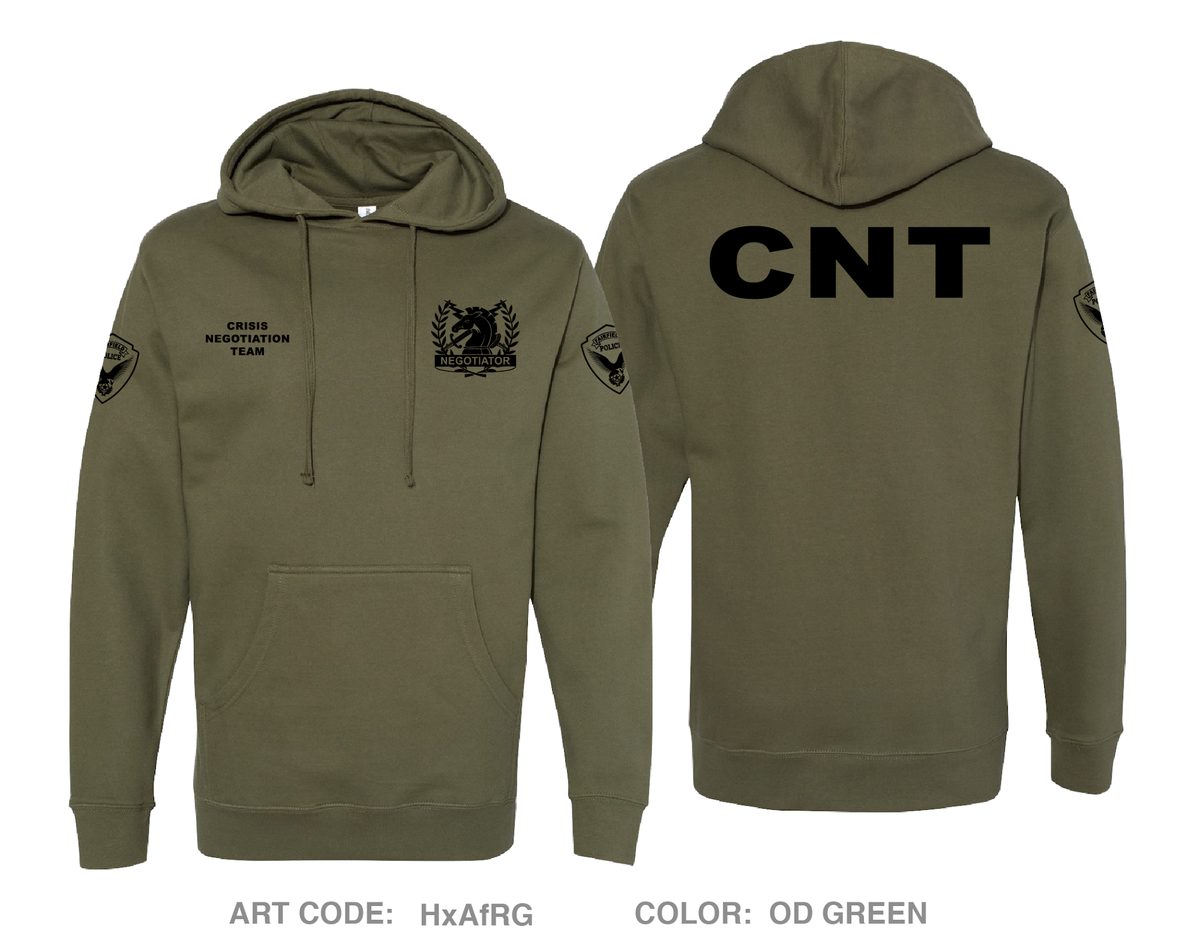 Crisis negotiations unit Comfort Unisex Hooded Sweatshirt - HxAfRG