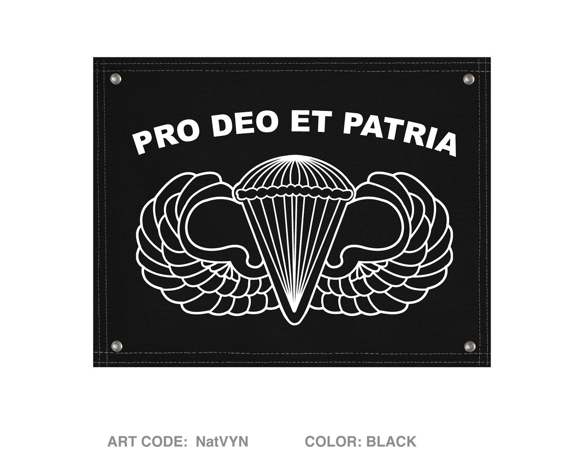 1st Special Forces Command Chaplain Section Banner Flag - NatVYN