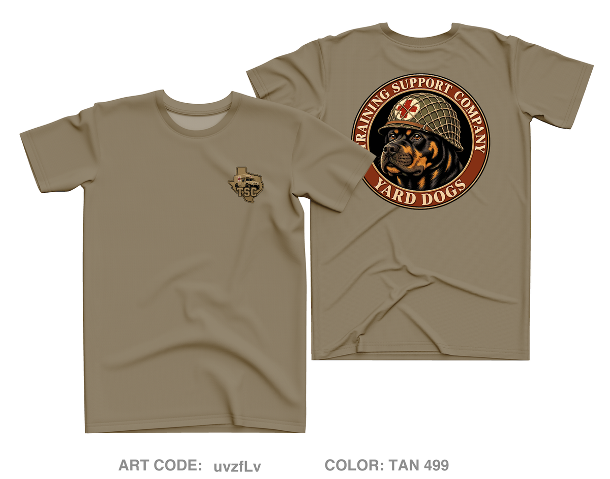 Training Support Company Yard Dogs Core Men's SS Performance Tee - uvzfLv