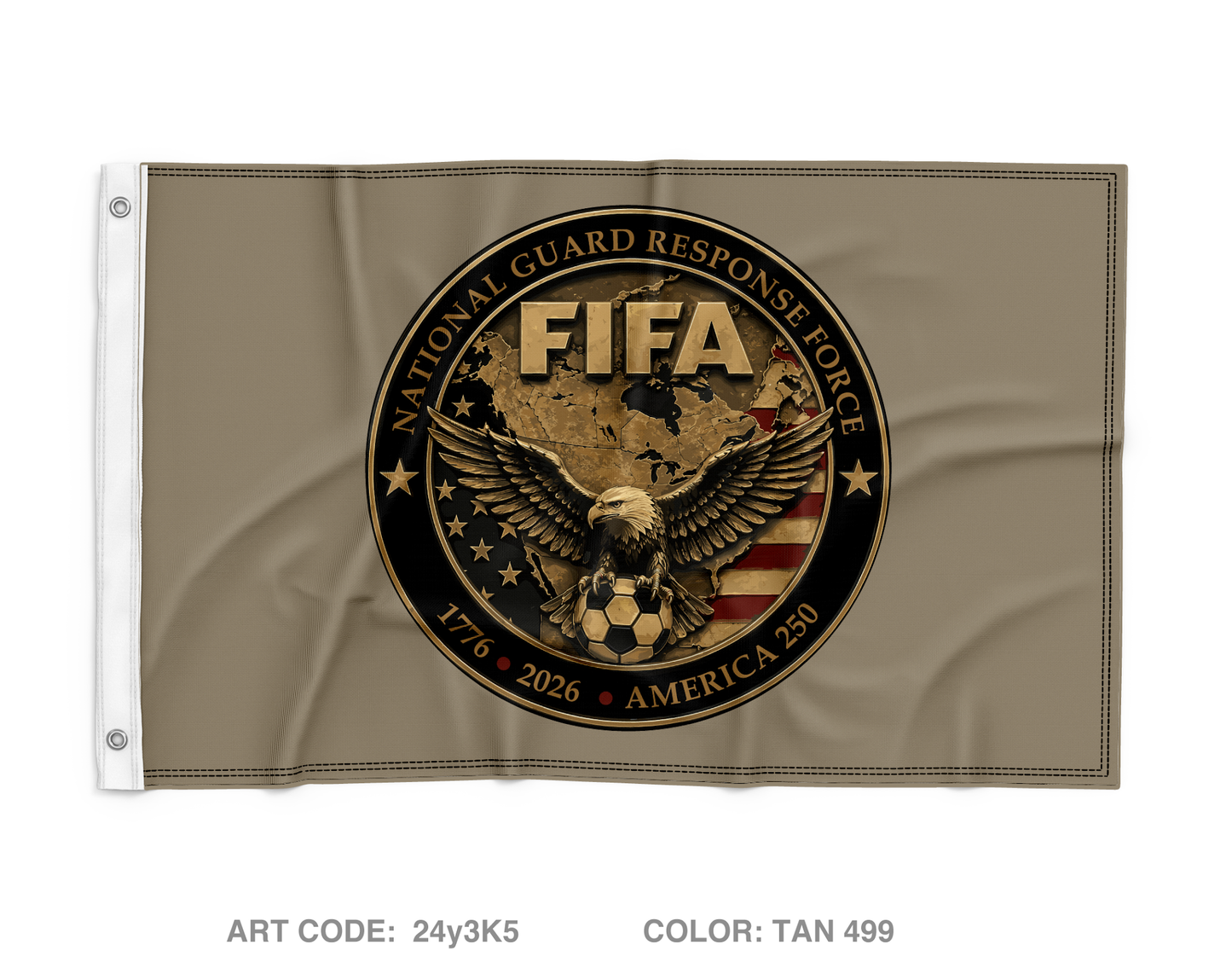 NGRF Wall Flag - 24y3K5