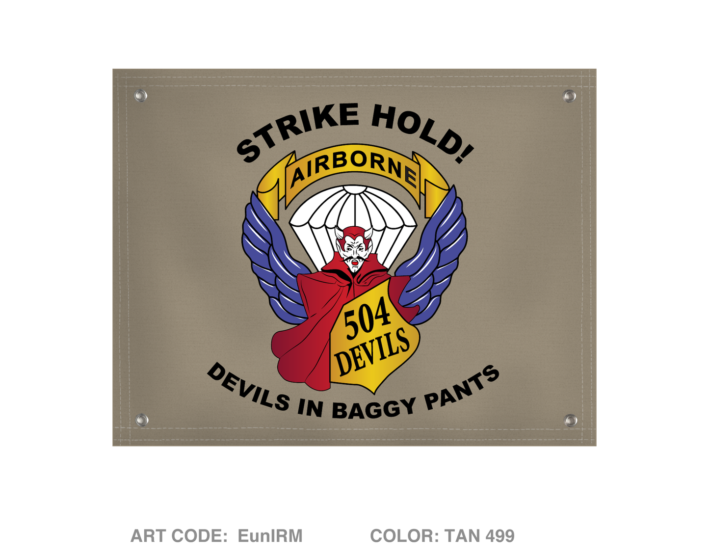 3-504 IN (A) Banner Flag - EunIRM