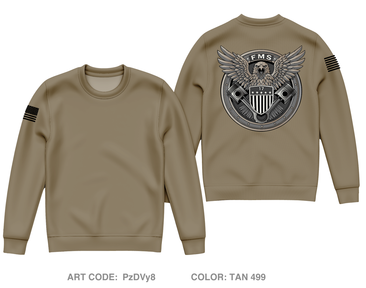 FMS 17 Core Men's Crewneck Performance Sweatshirt - PzDVy8
