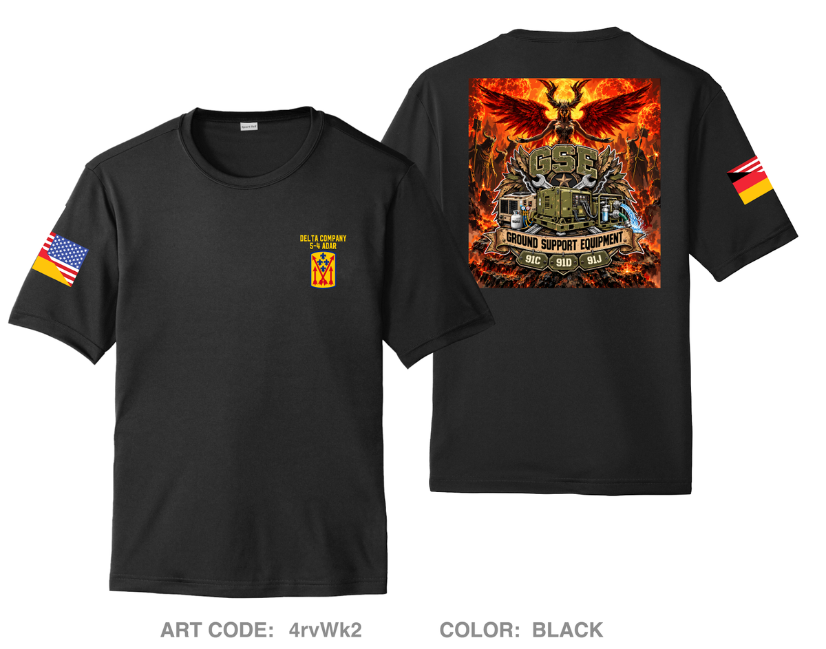 DELTA FSC 5-4 ADAR Hi-Tech Performance Unisex SS Tee - 4rvWk2