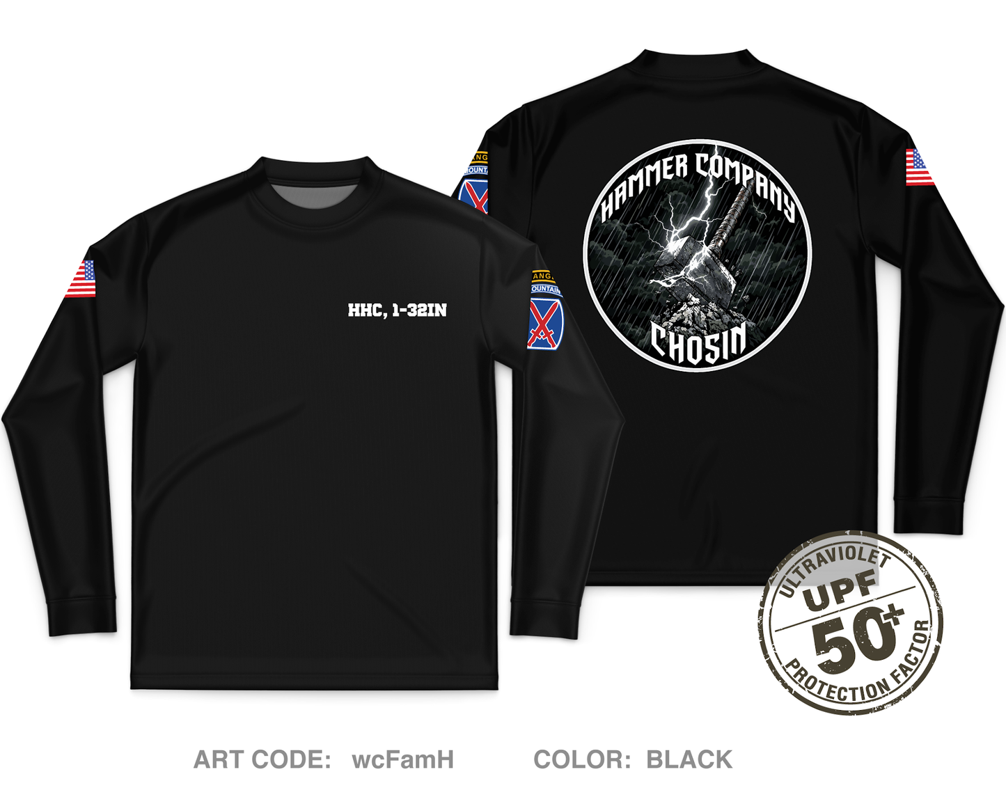 HHC, 1-32IN Core Men's UPF 50+ Performance LS Tee - wcFamH
