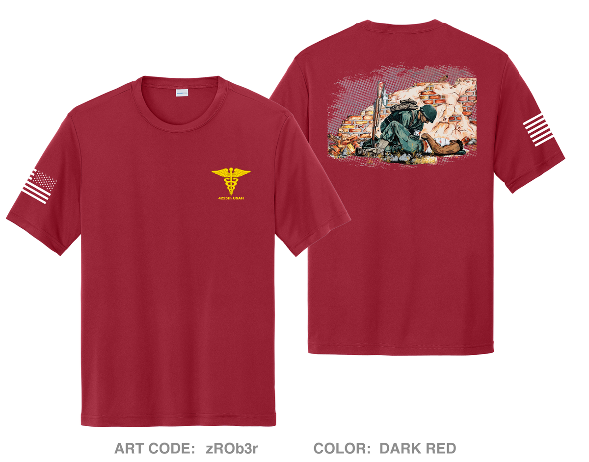 4225 USAH Hi-Tech Performance Unisex SS Tee - zROb3r