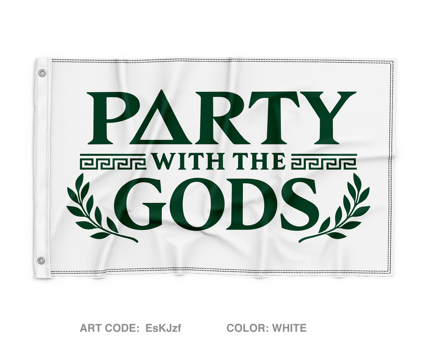 G1 Greeks Fundraising Collection Wall Flag - EsKJzf
