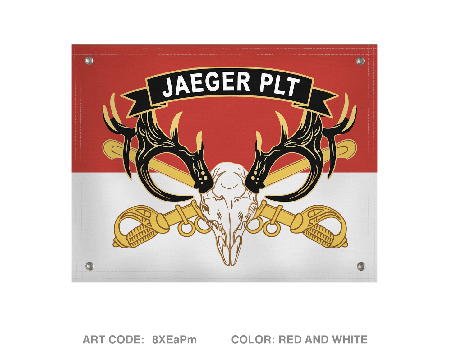 1-63 SCT PLT Banner Flag - 8XEaPm