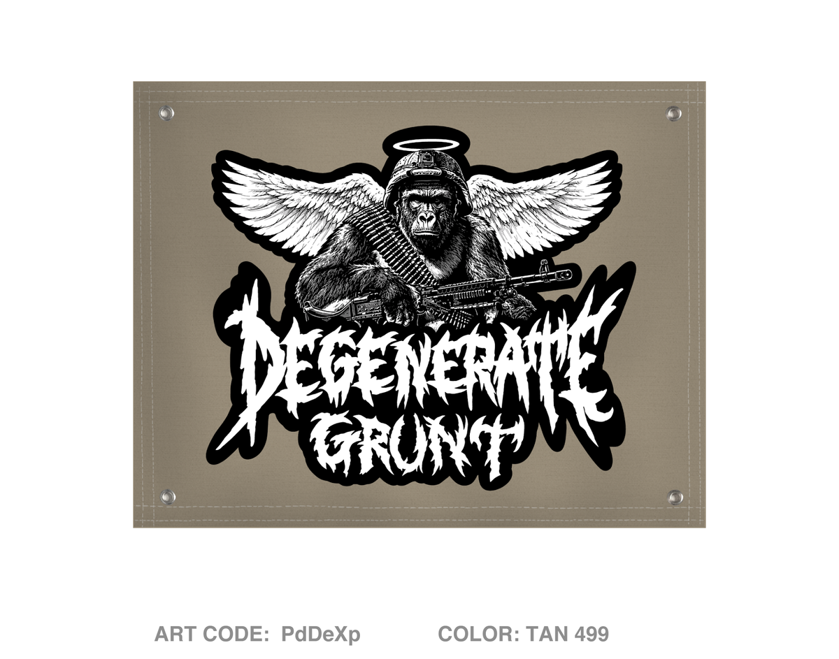 Degenerate 2-116 Banner Flag - PdDeXp
