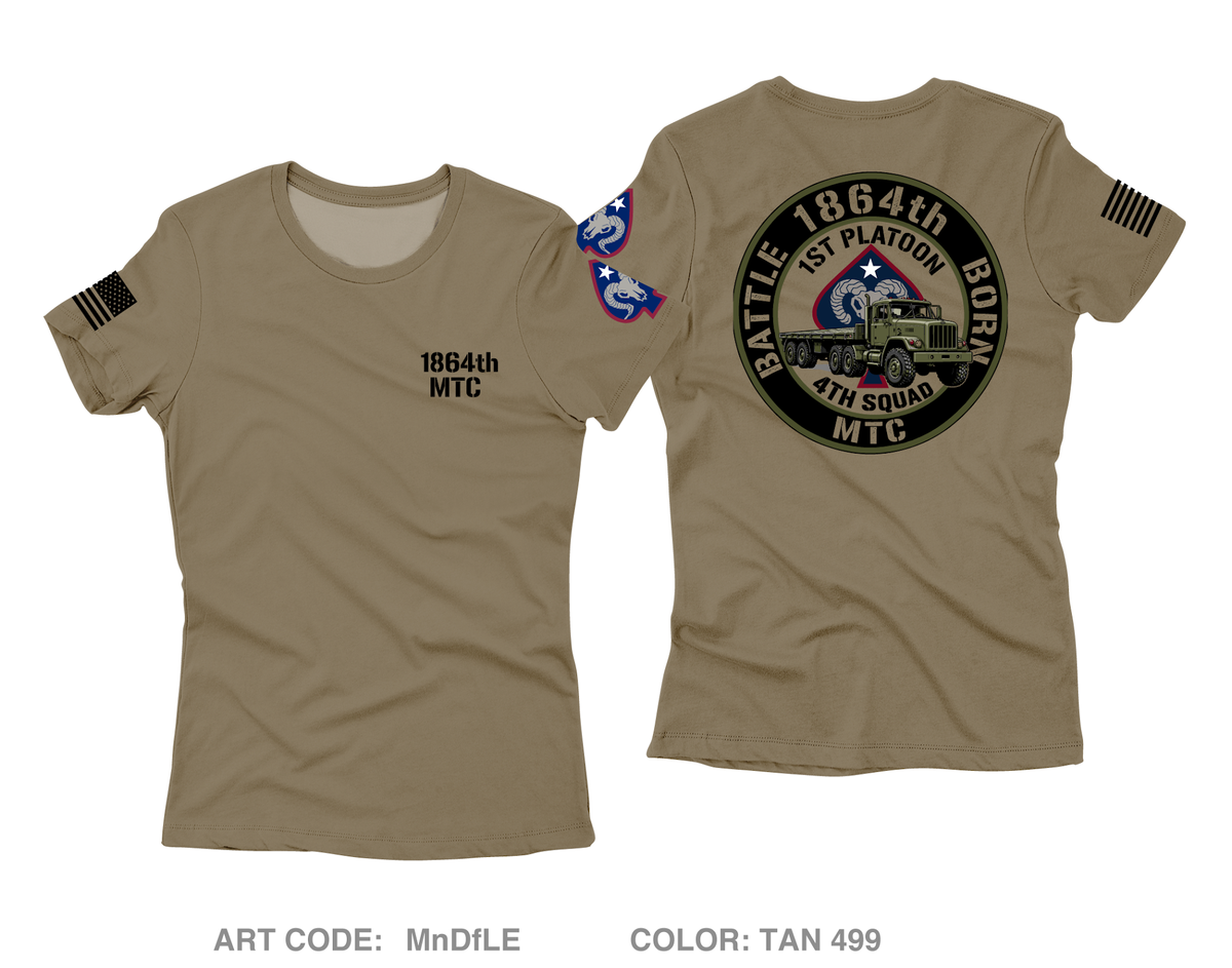 1864th mtc Fundraising Collection Core Women's SS Performance Tee - MnDfLE