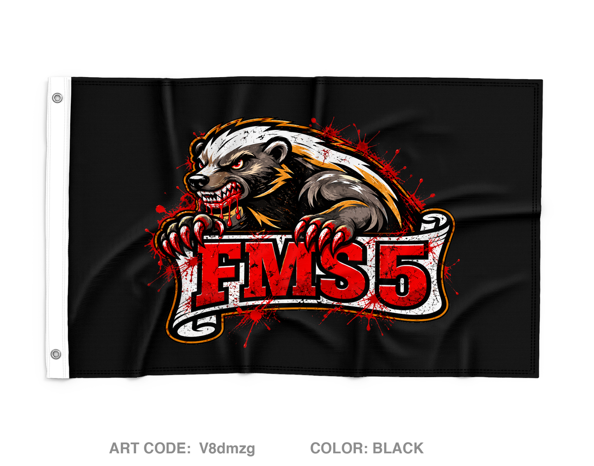 FMS5 Wall Flag - V8dmzg