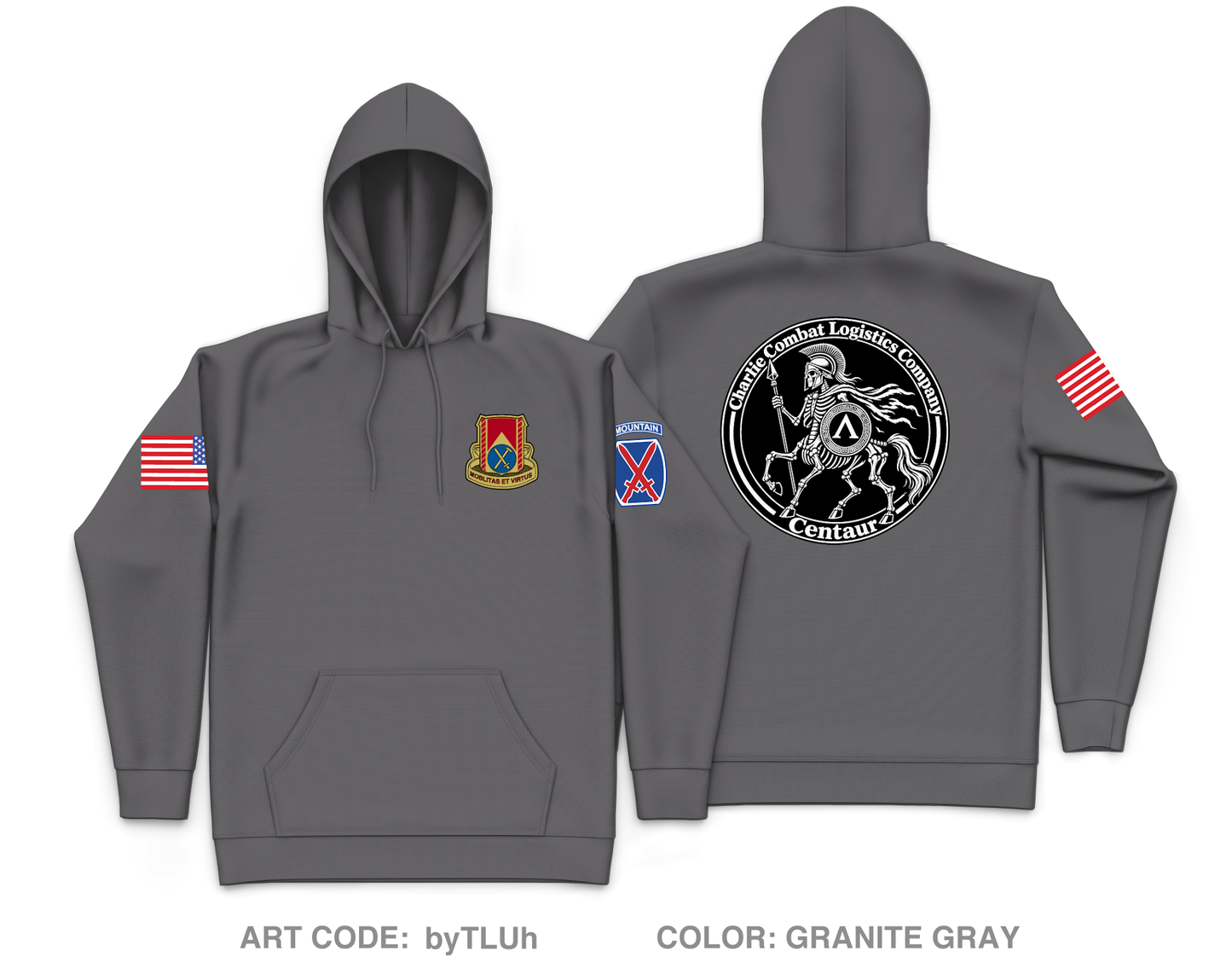 C-CLC Core Men's Hooded Performance Sweatshirt - byTLUh