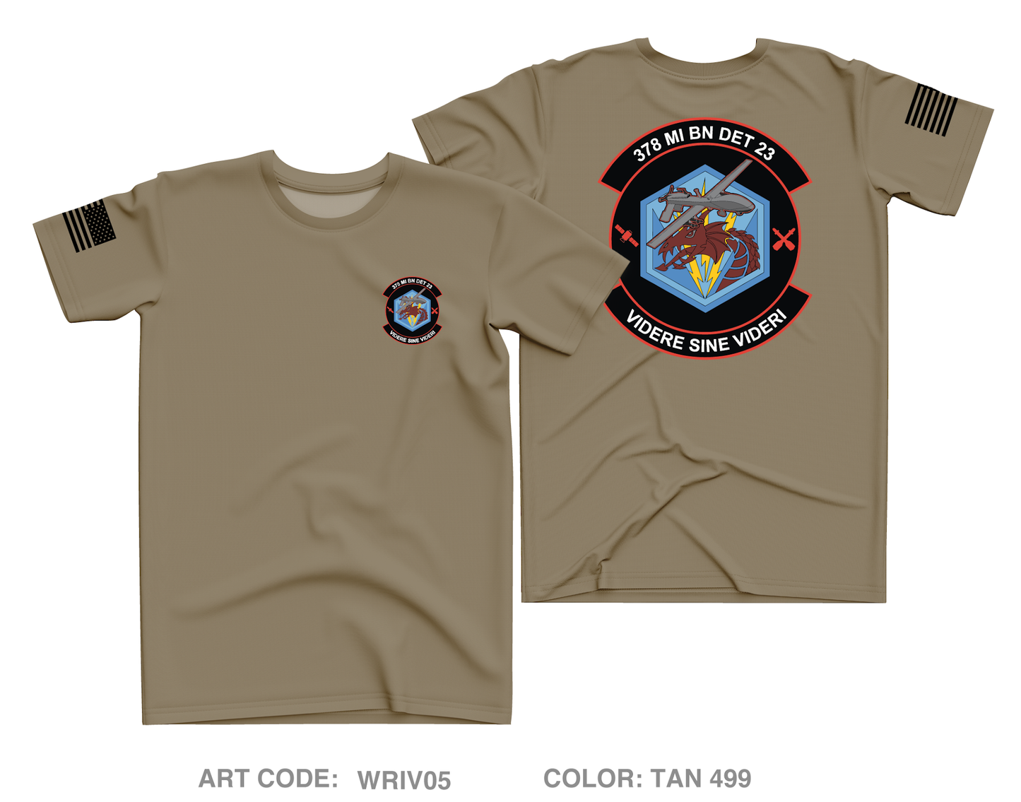 378th MI Core Men's SS Performance Tee - WRIV05