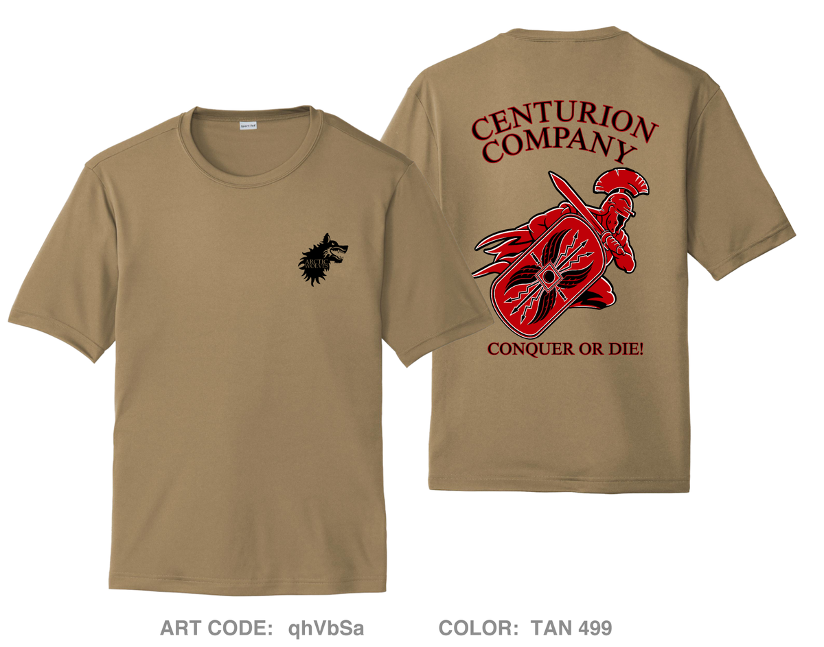 Centurion Company, 1-24 IN Hi-Tech Performance Unisex SS Tee - qhVbSa