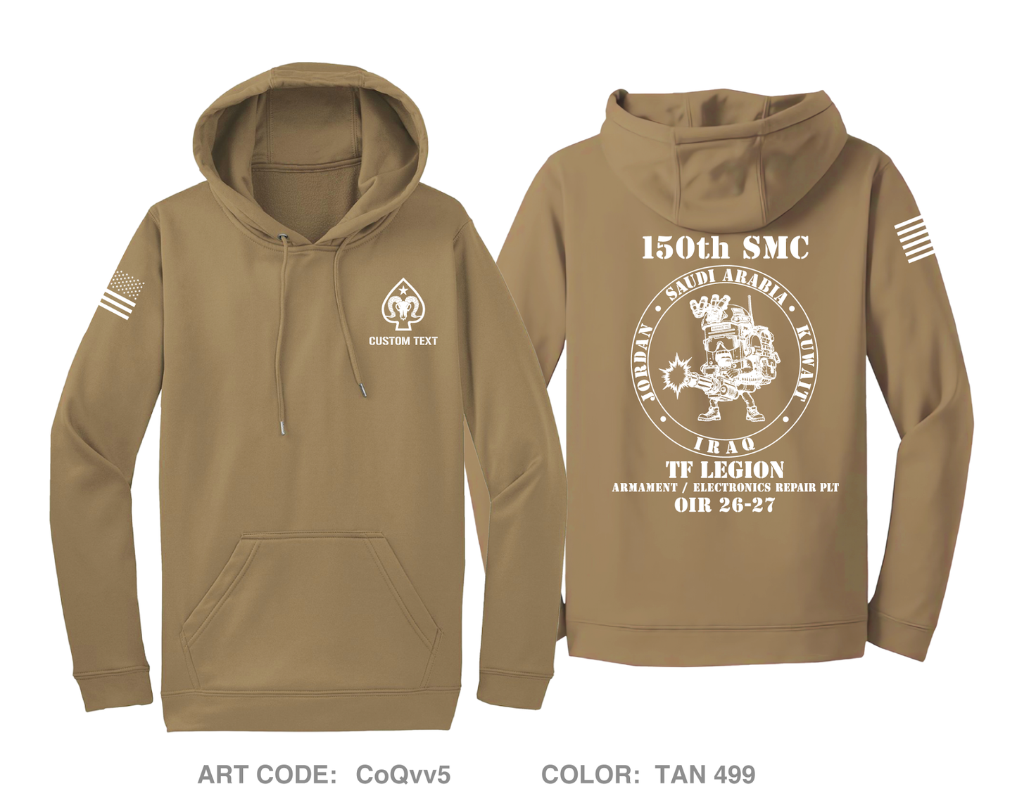 CUSTOM 150th SMC Hi-Tech Performance Hoodie - CoQvv5