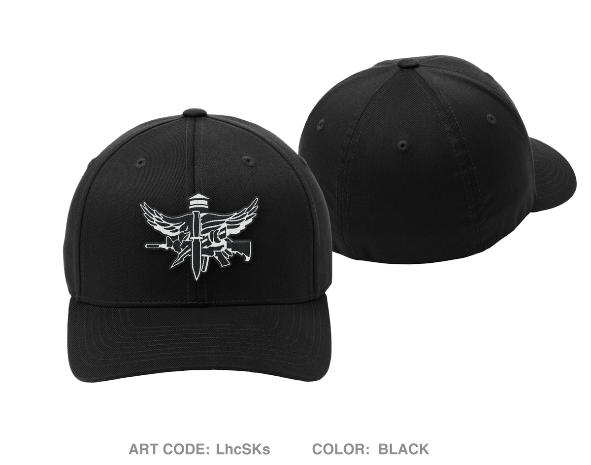 WA Department of Corrections AHCC SERT Embroidered Flexfit Cap - LhcSKs
