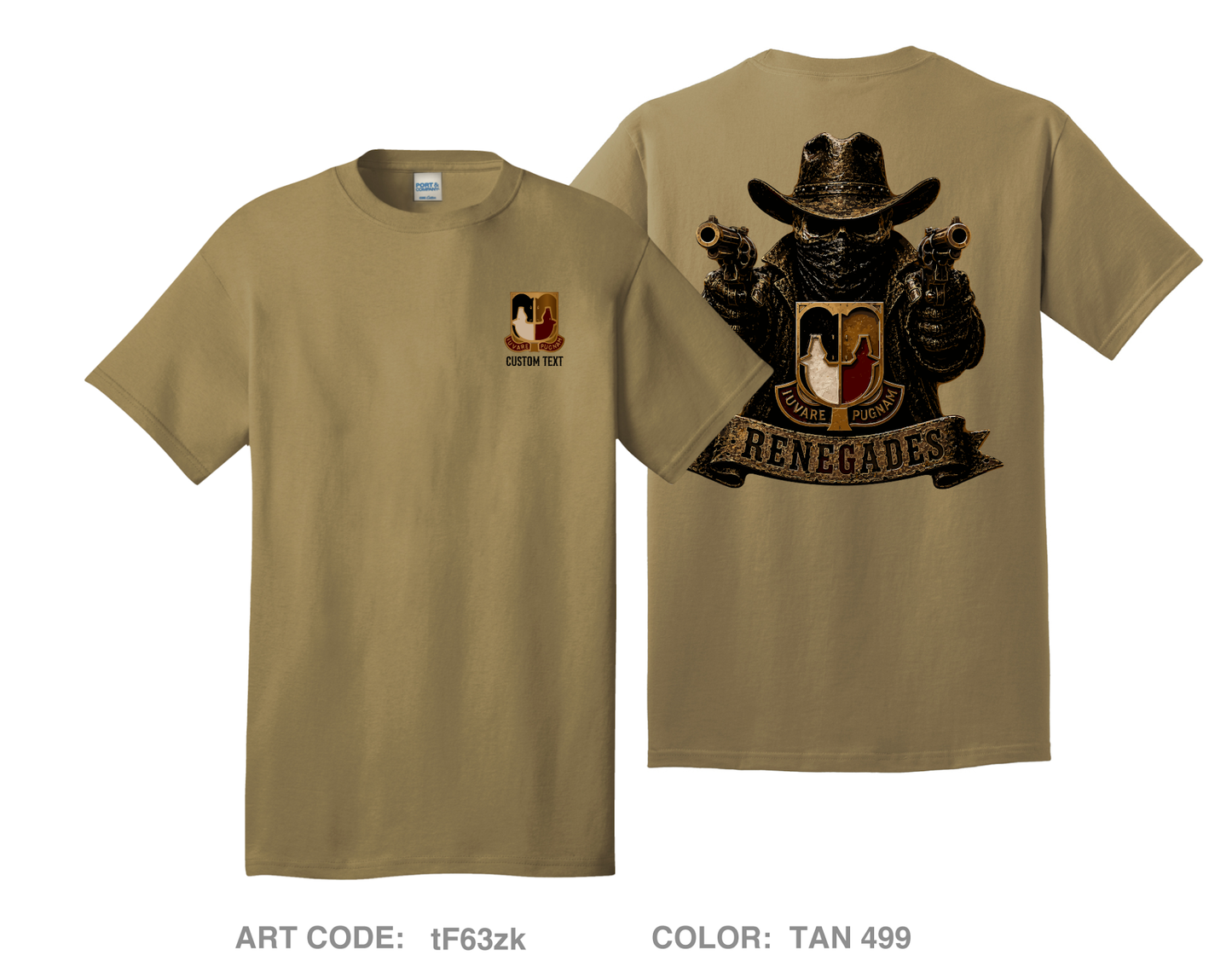 CUSTOM 153rd CSSB Comfort Unisex Cotton SS Tee - tF63zk
