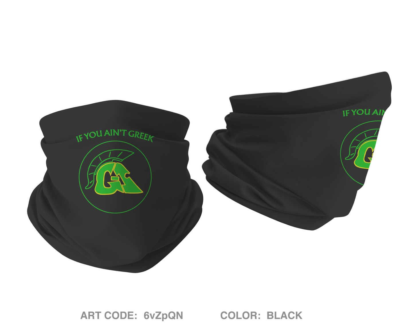 G1 Greeks Fundraising Collection Gaiter - 6vZpQN