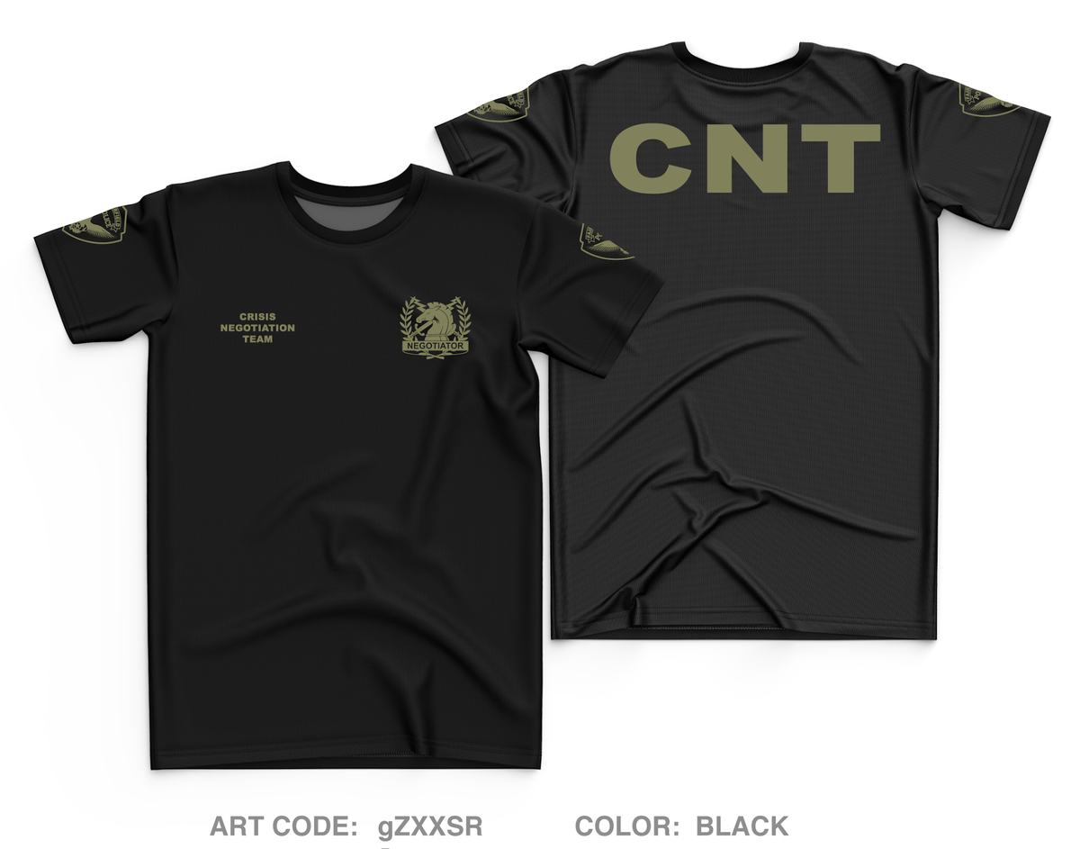 Crisis negotiations unit Core Men's SS Performance Tee - gZXXSR