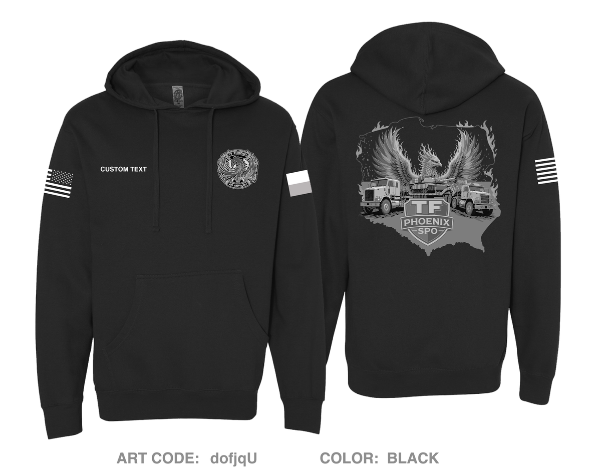 CUSTOM TF-Phoenix Comfort Unisex Hooded Sweatshirt - dofjqU