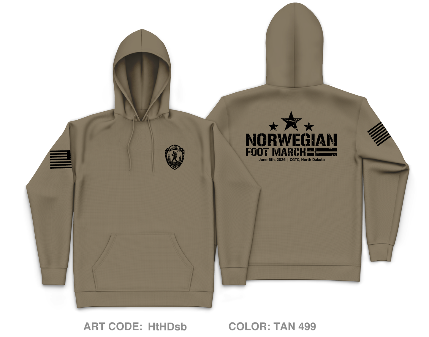174 CPT DET 1 Core Men's Hooded Performance Sweatshirt - HtHDsb