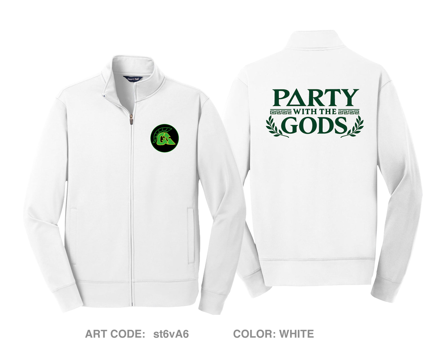 G1 Greeks Fundraising Collection Hi-Tech Performance Full-Zip Fleece Jacket - st6vA6