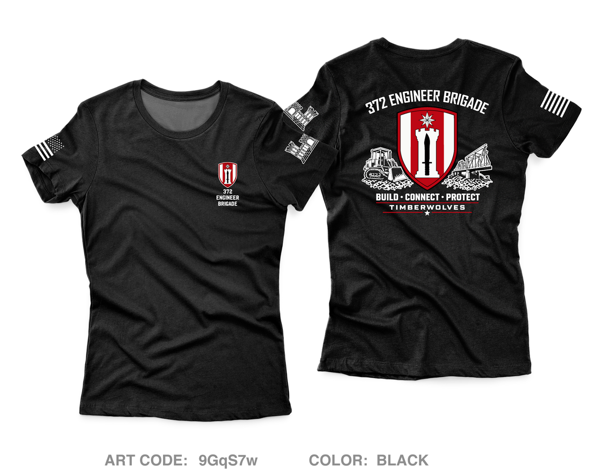 372nd EN BDE Core Women's SS Performance Tee - 9GqS7w