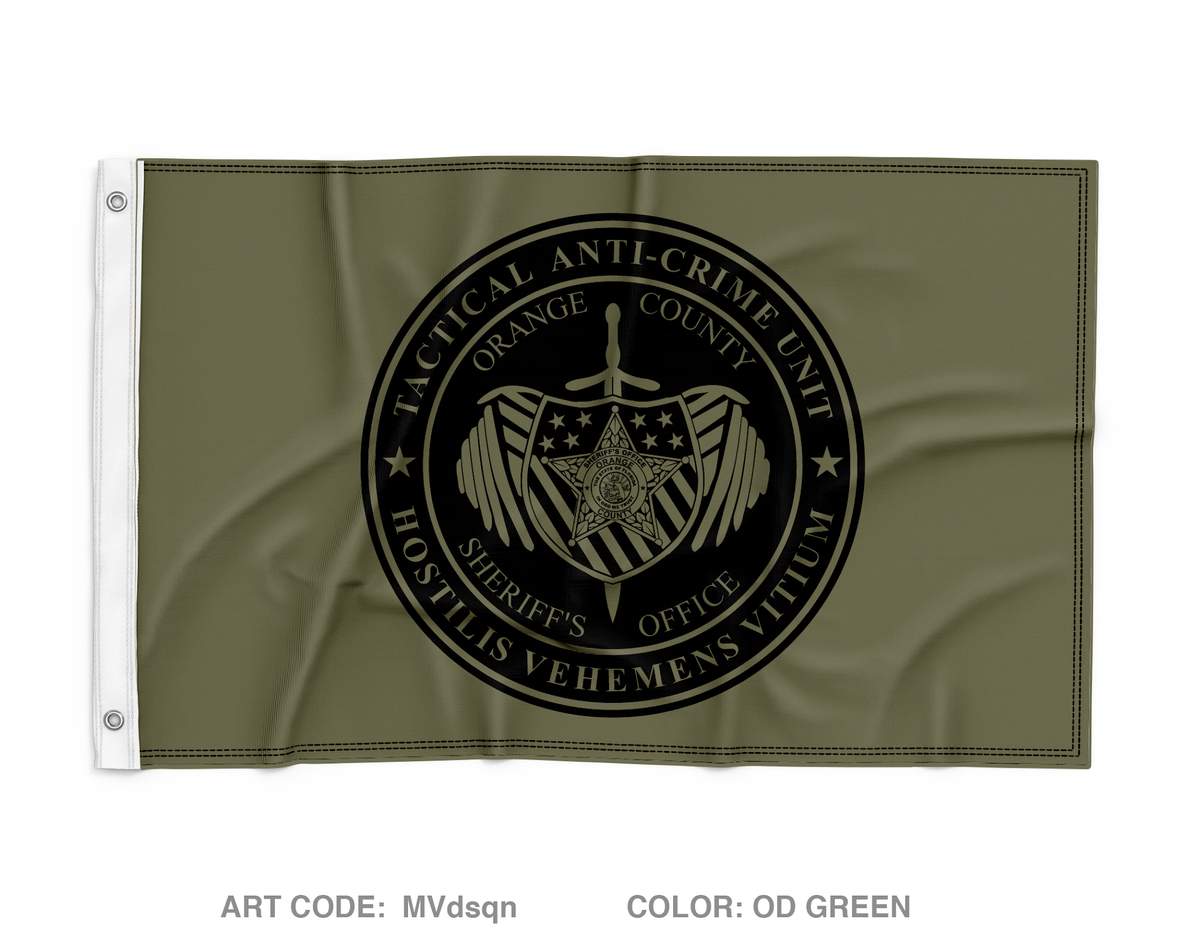 OCSO TAC Wall Flag - MVdsqn