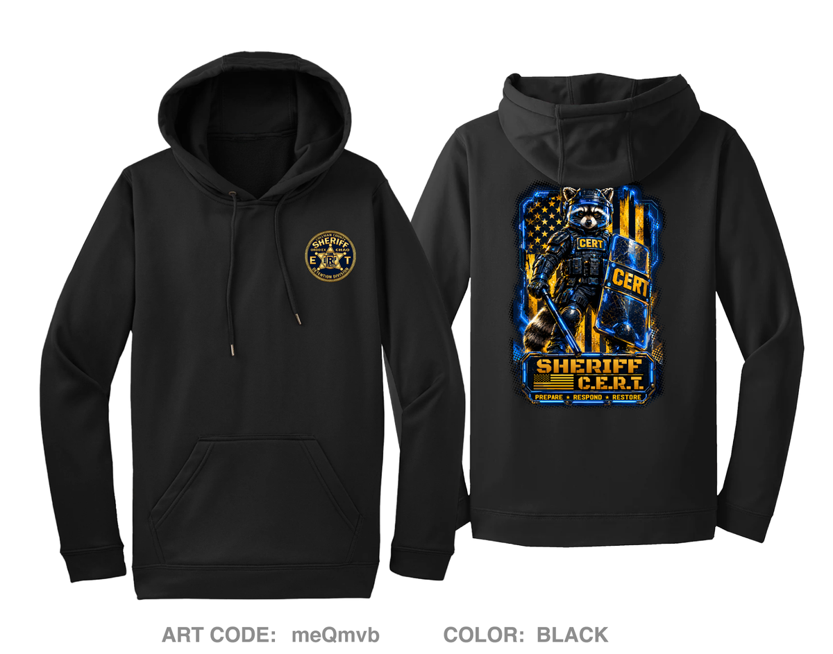 Cullman County CERT Hi-Tech Performance Hoodie - meQmvb