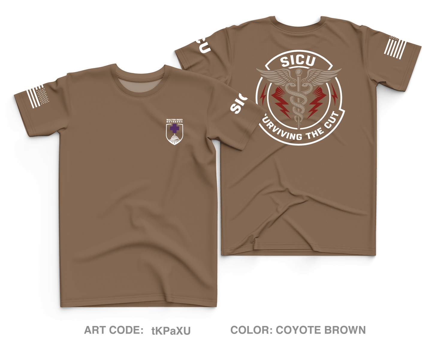 WRNMMC Surgical ICU Core Men's SS Performance Tee - tKPaXU