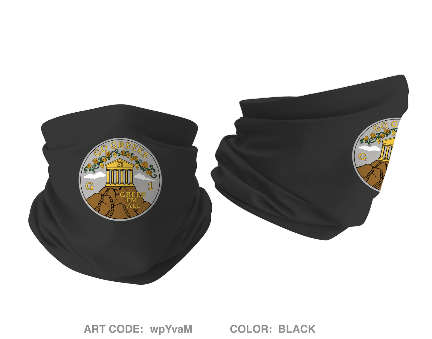 G1 Greeks Fundraising Collection Gaiter - wpYvaM