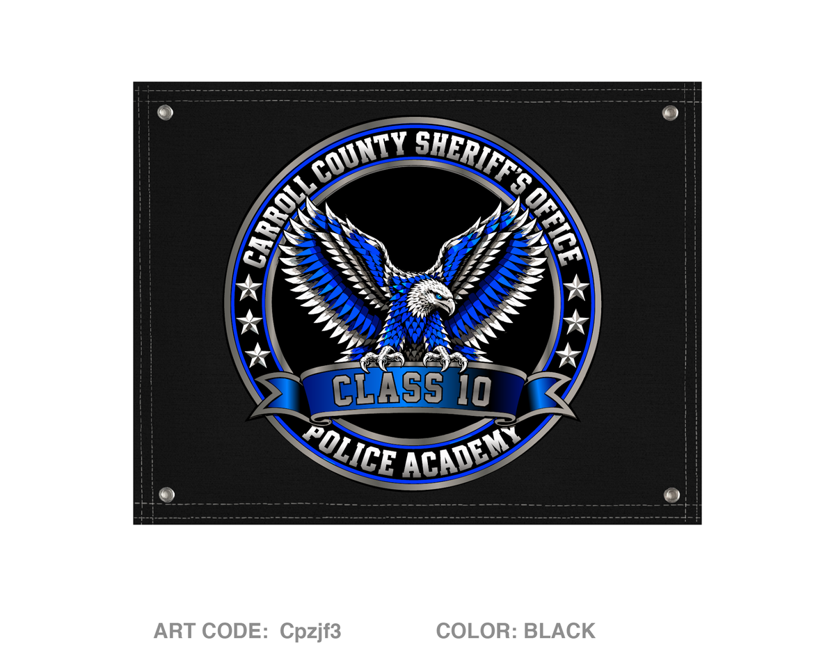 Carroll County Sheriff’s Office Fundraising Collection Banner Flag - Cpzjf3