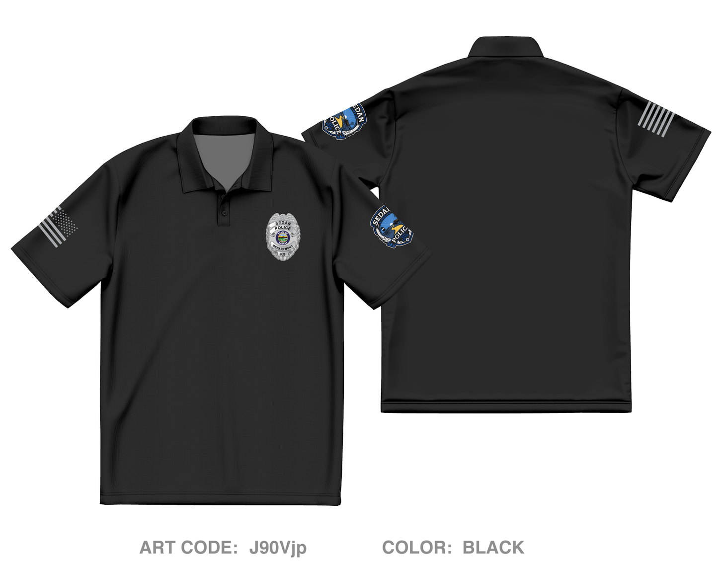 Chautauqau County Sheriffs Office/ Sedan PD Hi-Tech Performance Men's SS Polo - J90Vjp
